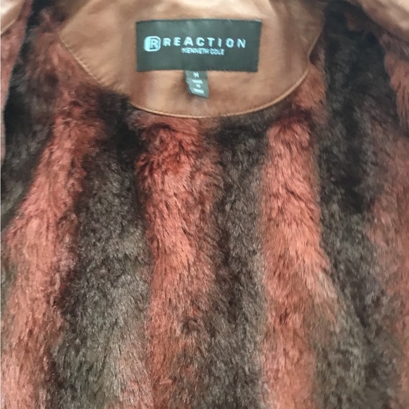 Kenneth Cole Reaction leather jacket - Picture 4 of 6